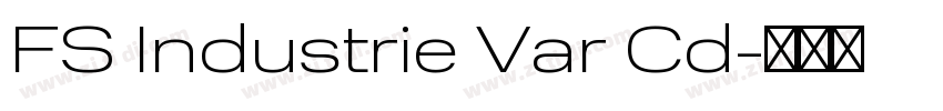 FS Industrie Var Cd字体转换